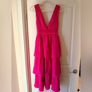 Lulu's Hot Pink Dress